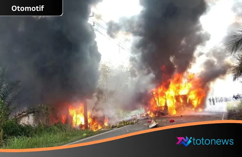 Tragedi Lintas Sumatera: Temuan Barang Terlarang di Balik Kecelakaan Maut Bus ALS dan Truk BBM