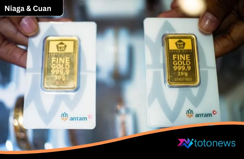 Update Harga Emas Antam Hari Ini: Terjadi Koreksi Tipis, Simak Analisis dan Rincian Lengkapnya