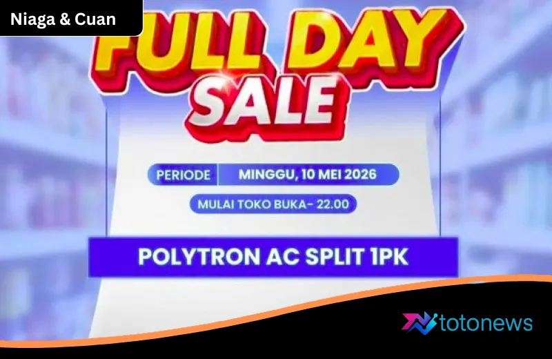 Gebyar Transmart Full Day Sale: Cara Cerdas Boyong AC Polytron 1 PK dengan Potongan Harga Fantastis Rp 1,3 Juta