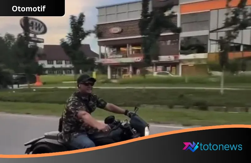 Viral! Aksi Ketua DPRD Kepri Tunggangi Harley Davidson Tanpa Helm Tuai Kritik Pedas Publik