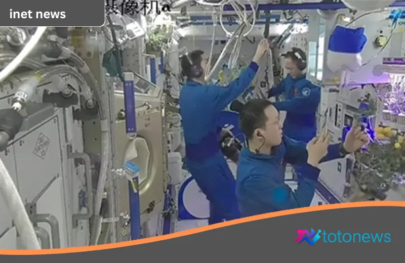 Revolusi Hijau di Orbit: Kisah Sukses Astronaut China Panen Tomat di Stasiun Antariksa Tiangong