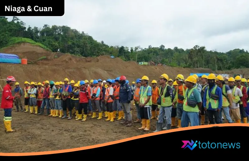 Sinergi Membangun Negeri: Hutama Karya Berdayakan Tenaga Lokal Sulawesi Barat demi Proyek Sekolah Rakyat