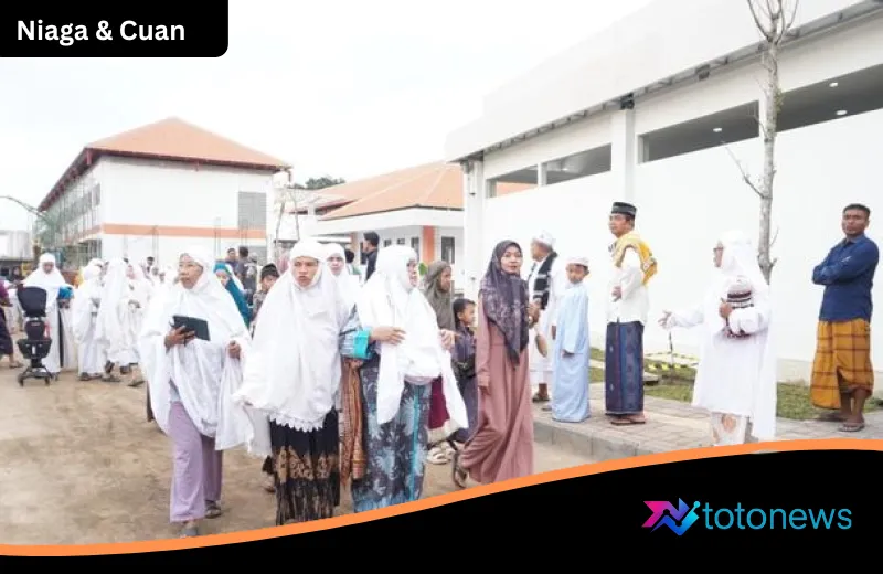 Sinergi Kemanusiaan di Balik Beton: Nindya Karya Rayakan Iduladha 1447 H Bersama Warga di Proyek Sekolah Rakyat Kediri