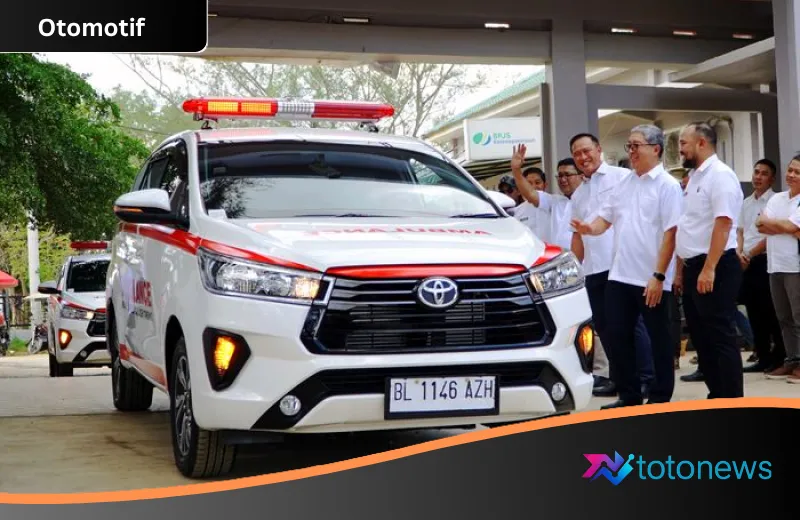 Toyota Perkuat Sistem Kesehatan Aceh Tamiang: Hibah Tiga Unit Ambulans Kijang Innova untuk RSUD Muda Sedia