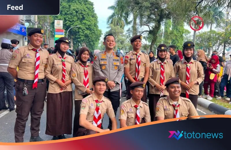 Semarak Hari Bhayangkara ke-80: Ribuan Warga Bogor dan Personel Kepolisian Menyatu di Jalur CFD Cibinong