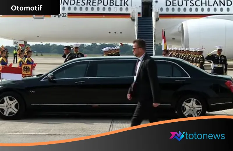 Kemegahan ‘Benteng Berjalan’ Sambut Kedatangan Presiden Jerman di Jakarta: Bedah Kecanggihan Mercedes-Benz S600 Pullman Guard