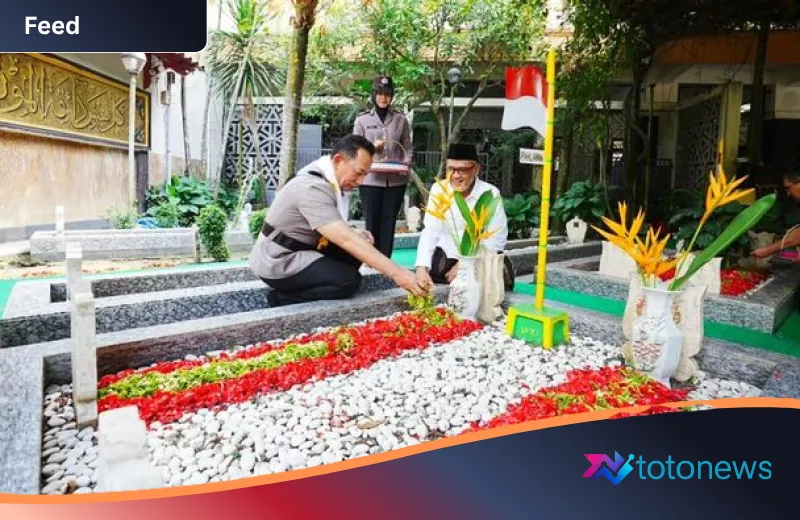 Jejak Sang Proklamator: Momen Khidmat Kapolri Jenderal Listyo Sigit di Makam Bung Karno Jelang Hari Bhayangkara ke-80