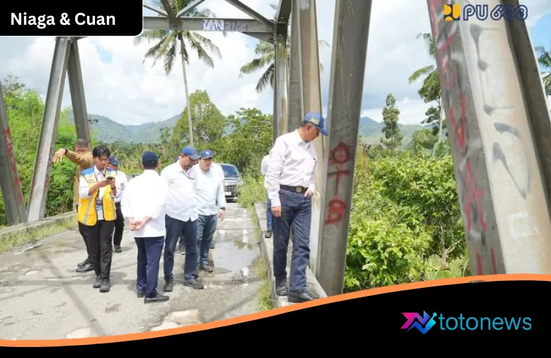 Menteri PU Dody Hanggodo Tinjau Langsung Dampak Gempa Sulteng: Pastikan Infrastruktur Dasar Berfungsi Optimal