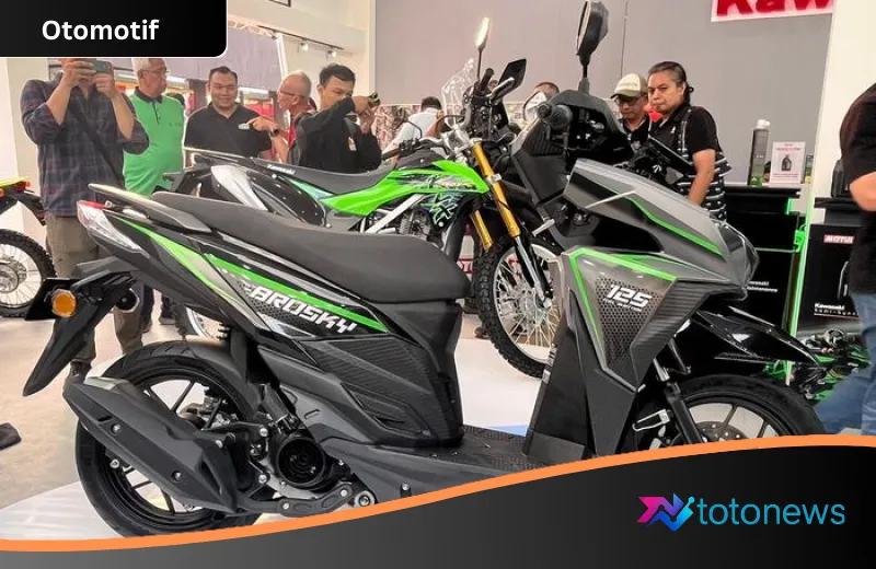 Gebrakan Kawasaki Brusky 125: Mengusik Dominasi Skutik Tanah Air, Bagaimana Respons Yamaha?
