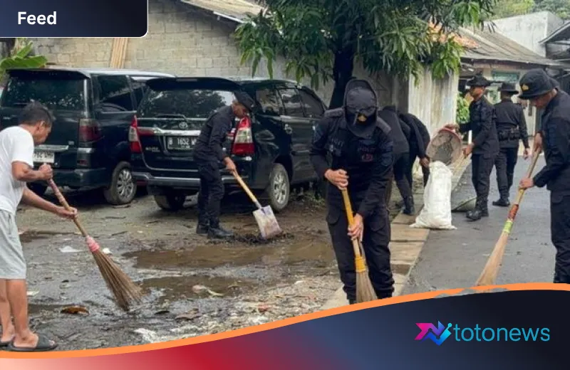 Aksi Humanis Brimob Polda Metro Jaya: Dari Gerakan Jakarta ASRI Hingga Santunan Anak Yatim