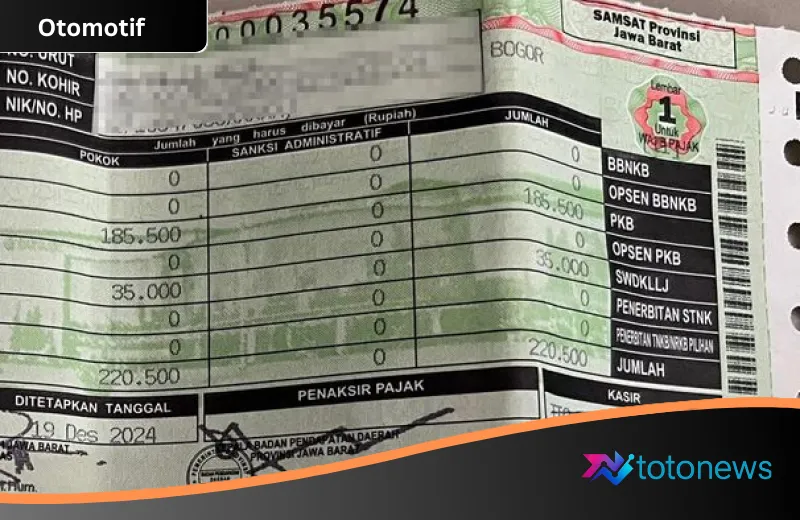 Aturan Baru Jawa Barat: Perpanjang STNK Kini Tak Perlu KTP Pemilik Lama