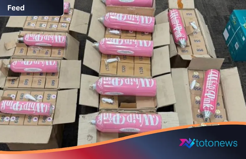 Bongkar Sindikat Gas N2O Ilegal Beromzet Miliaran, TotoNews Ungkap Gurita Distribusi Whip-Pink Tanpa Izin BPOM
