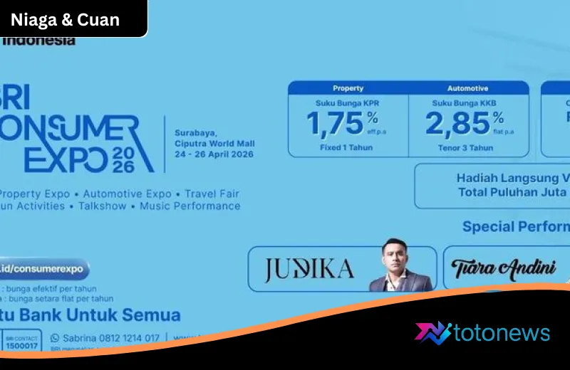 BRI Consumer Expo 2026: Oase Finansial dengan Bunga KPR 1,75% dan Konser Megah di Surabaya
