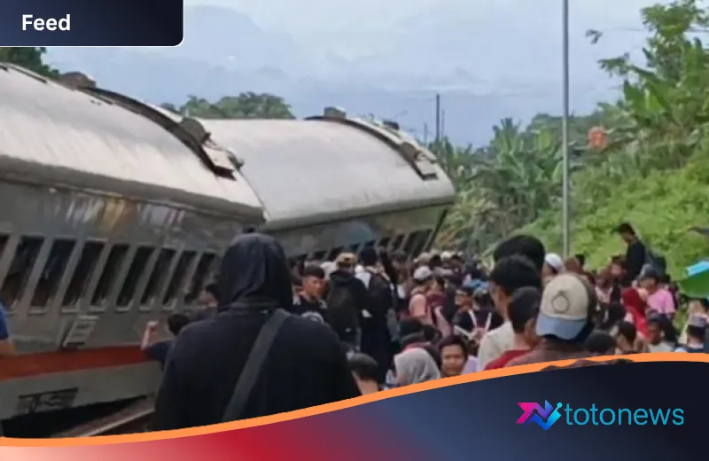Dampak KA Bangunkarta Anjlok di Bumiayu, 8 Perjalanan Kereta Api Terpaksa Dibatalkan
