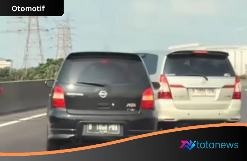 Drama ‘Adu Otot’ Innova vs Livina di Tol Kemayoran: Jejak Pemilik Lama dan Urgensi Blokir STNK
