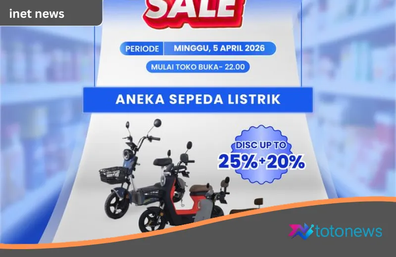 Gebrakan Transmart Full Day Sale: Saatnya Miliki Sepeda Listrik Impian dengan Diskon Melimpah