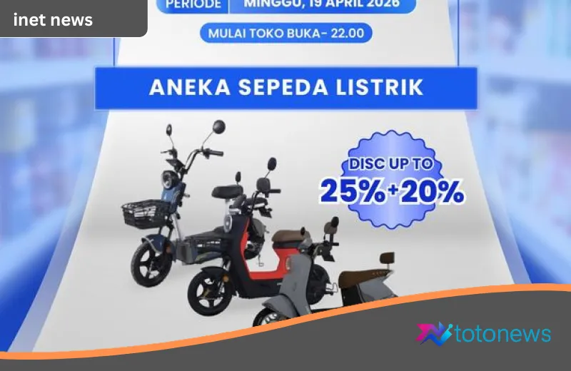 Gebyar Transmart Full Day Sale: Buru Sepeda Listrik Impian dengan Diskon Fantastis Hingga 70 Persen!
