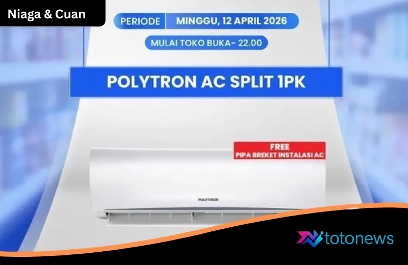 Gerah Melanda? Intip Promo AC 1 PK yang Turun Drastis di Transmart Full Day Sale Pekan Ini!