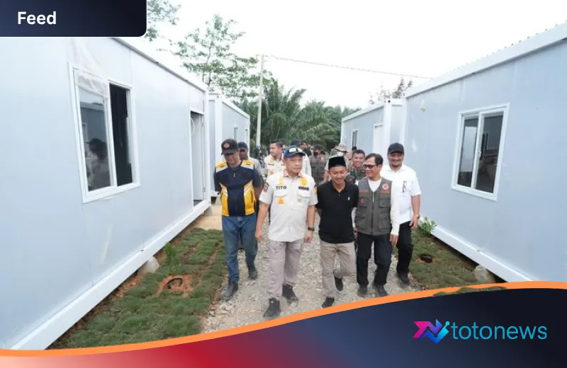 Harapan Baru di Lubuk Sidup: 163 Unit Huntara Siap Huni, Pemulihan Pasca-Bencana Capai 89 Persen