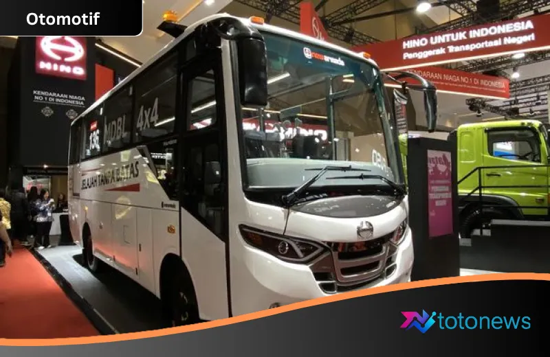 Hino Bus 136 MDBL 4×4: Armada Tangguh Penakluk Medan Ekstrem Resmi Meluncur di GIICOMVEC 2026