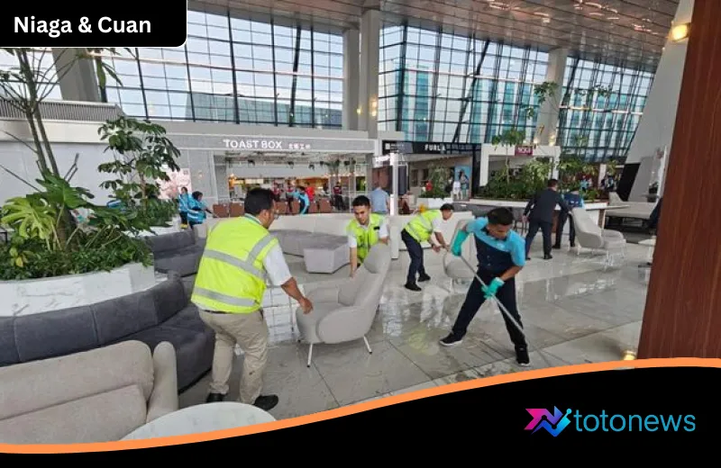 Hujan Ekstrem Terjang Bandara Soetta: Atap Terminal 3 Jebol, Angkasa Pura Pastikan Operasional Kembali Pulih