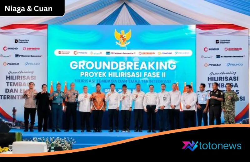 Kedaulatan Industri Nasional: Megaproyek Hilirisasi Emas dan Tembaga Resmi Berdiri di KEK Gresik