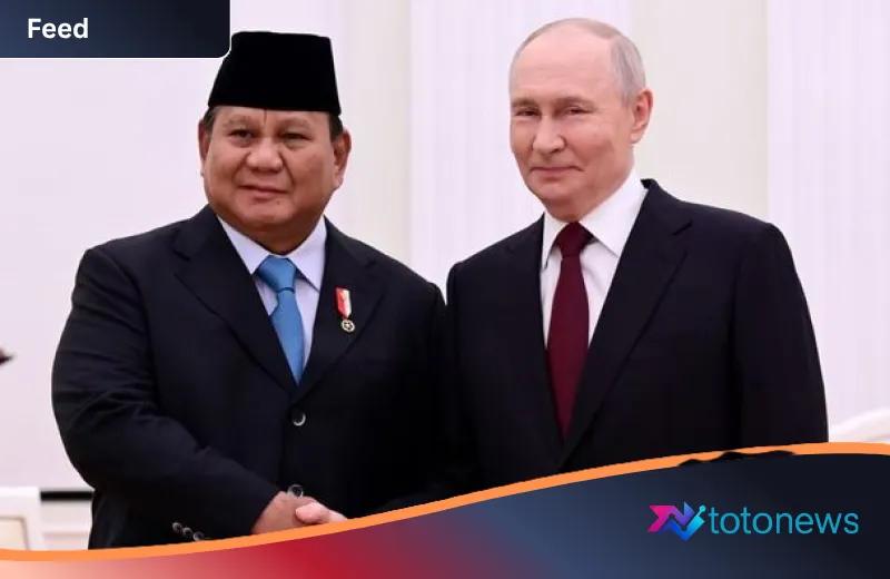 Mempererat Poros Jakarta-Moskow: Putin Undang Prabowo Hadiri Pameran Industri Besar di Rusia