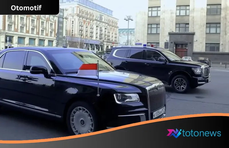 Mengintip Kecanggihan Aurus Senat, Mobil Kepresidenan Rusia yang Menyambut Kedatangan Prabowo Subianto di Moskow