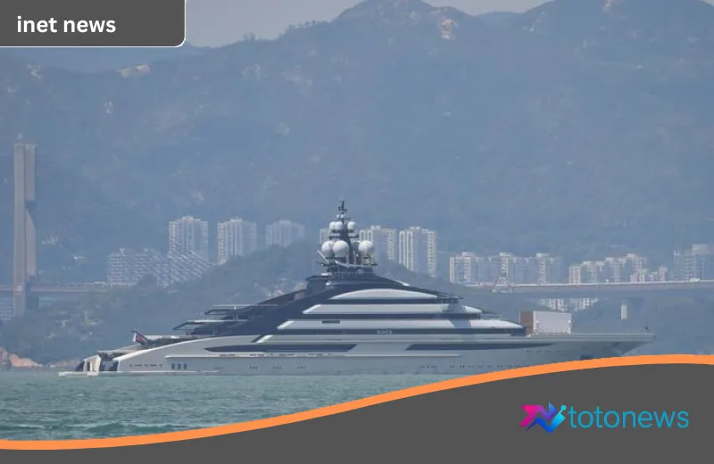 Mewah dan Sakti: Superyacht ‘Nord’ Milik Sekutu Putin Tembus Blokade Selat Hormuz Tanpa Hambatan