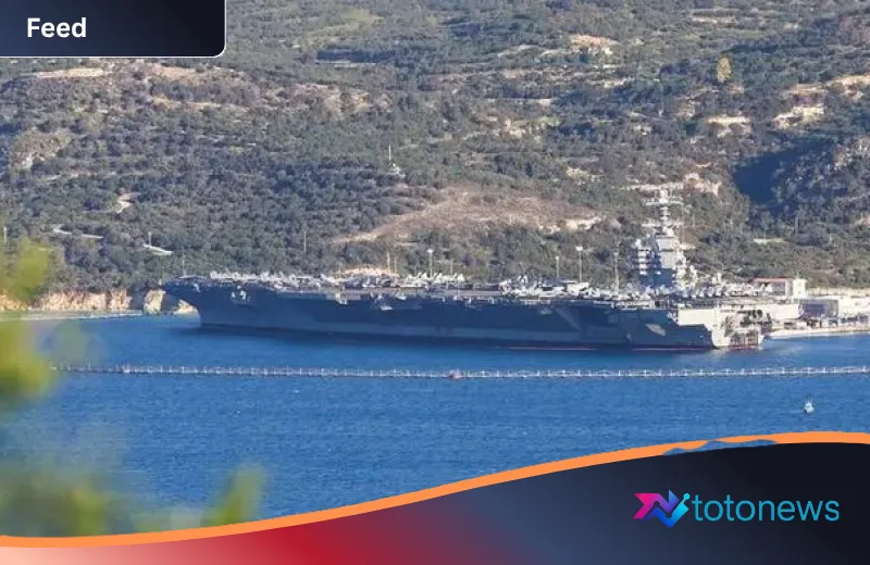 Misi Bersejarah Berakhir, Kapal Induk USS Gerald R. Ford Tinggalkan Timur Tengah di Tengah Kebuntuan Diplomasi