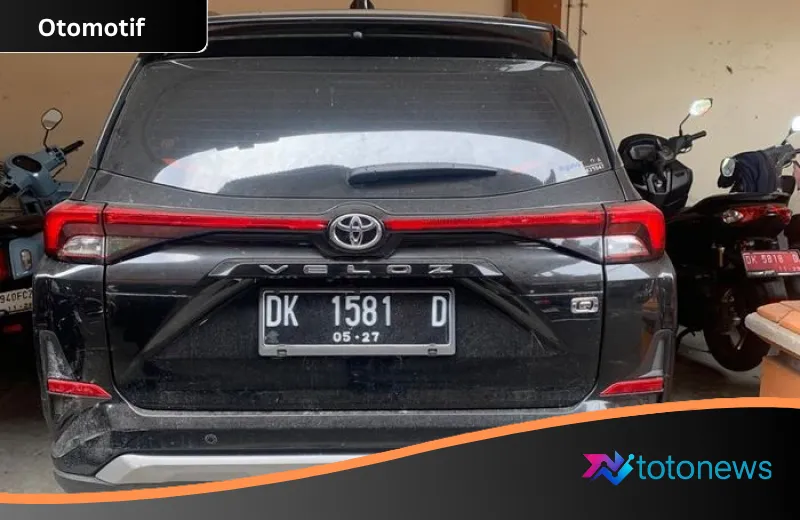 Peluang Emas! Toyota Veloz 2022 Eks Pemprov Bali Dilelang Mulai Rp 57 Juta, Simak Syarat Lengkapnya