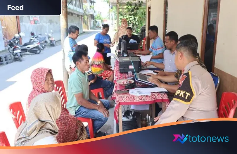 Pulihkan Harapan Pasca-Banjir, Polres Sukoharjo Fasilitasi Pengurusan Dokumen Warga yang Hilang