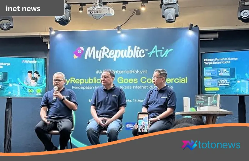 Strategi MyRepublic Perluas Jangkauan: Luncurkan MyRepublic Air, Internet Unlimited Mulai Rp 100 Ribu