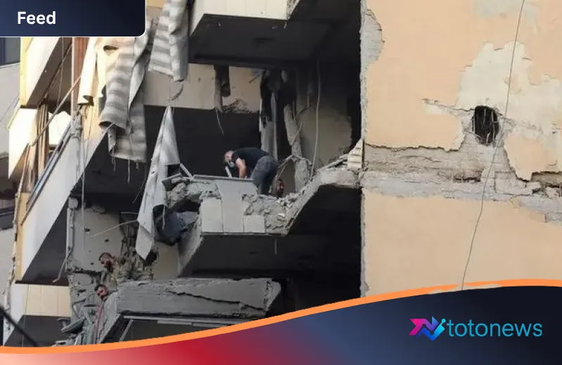 Tragedi Lebanon: Serangan Udara Israel Sasar Pemukiman Warga dan Rumah Sakit, Korban Jiwa Berjatuhan